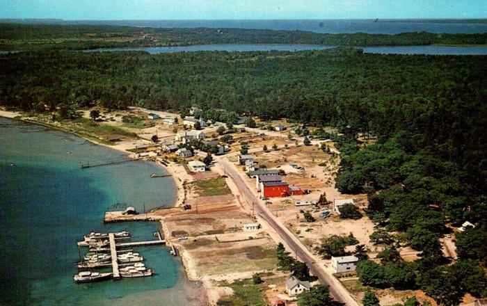 St. James (Beaver Island) - Old Postcard